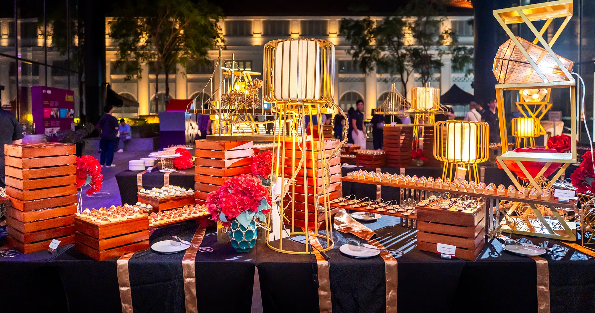 Art-Inspired Canapés in Singapore