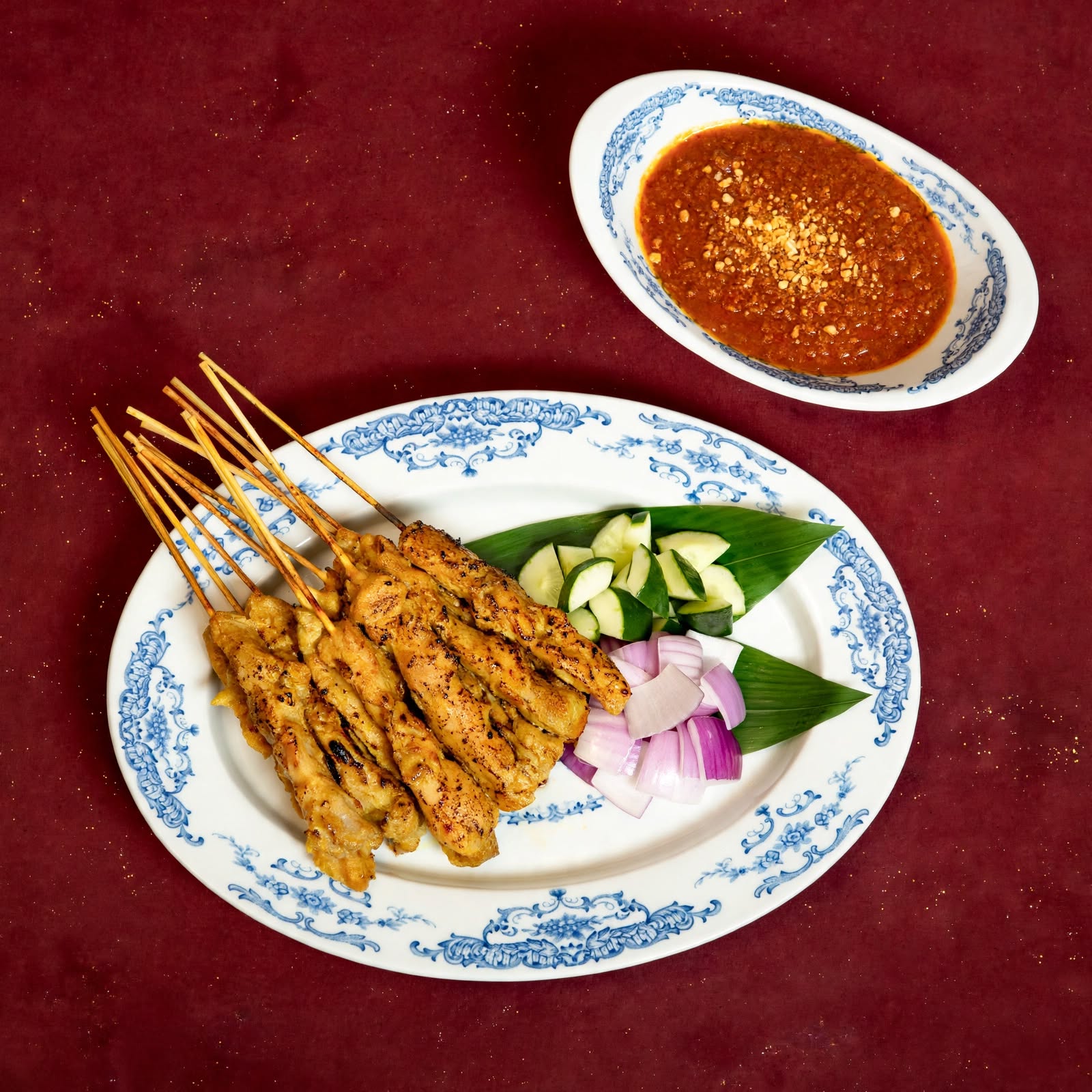 Charred JumboChicken Satay